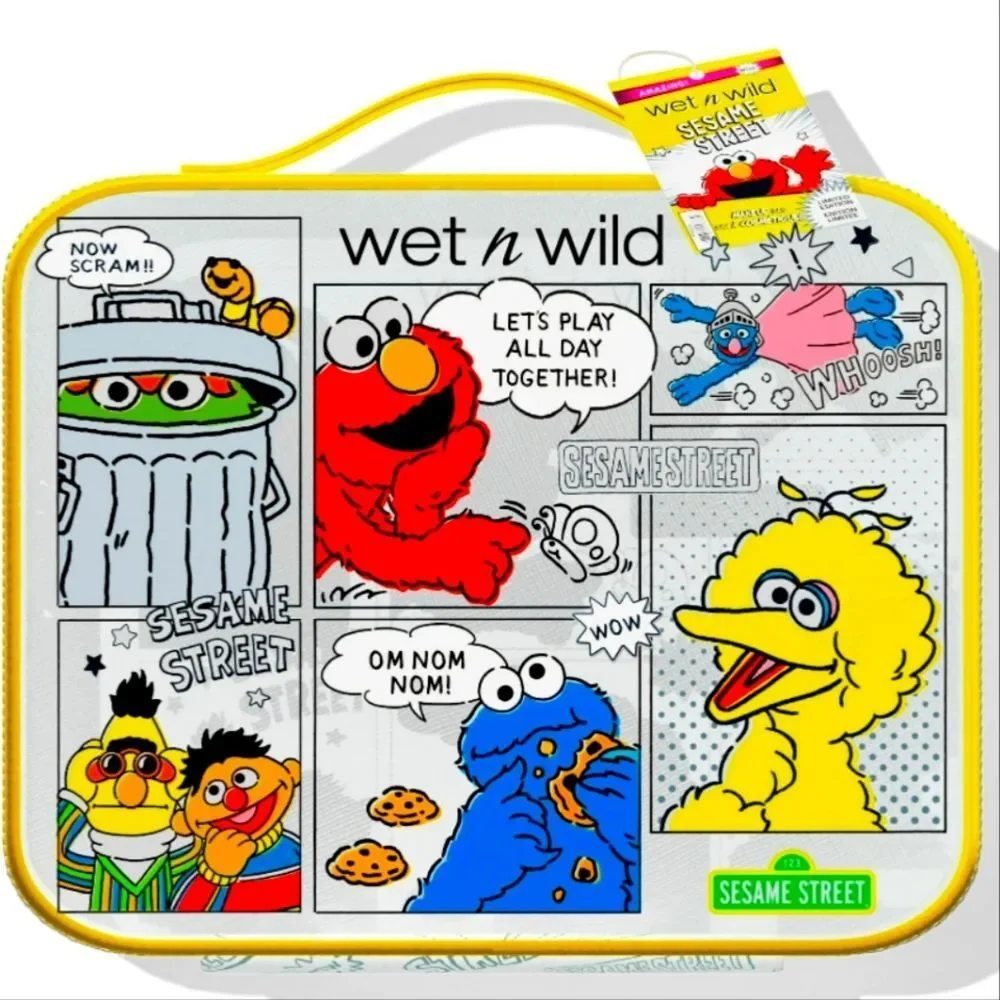 Wet-N-Wild X Sesame Street Zip Around Makeup Bag‎